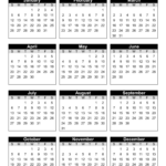 Free Printable 2025 Yearly Calendar – Diy Projects, Patterns Inside Printable Calendar 2025