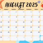 August 2025 Calendar (52 Free Pdf Printables) For August 2025 Calendar Free Printable