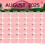 August 2025 Calendar (52 Free Pdf Printables) With Regard To August Printable Calendar 2025