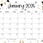 January 2025 Calendars   107 Free Printables | Printabulls In January Calendar 2025 Printable