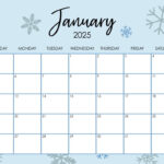 January 2025 Calendars   107 Free Printables | Printabulls Inside Month Calendar 2025 Printable