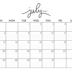 July 2025 Calendars   107 Free Printables | Printabulls Intended For Printable Calendar July 2025