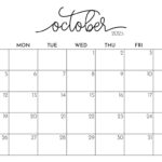 October 2025 Calendars   107 Free Printables | Printabulls In October 2025 Calendar Printable