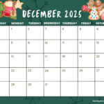 Printable Calendars For 2024 & 2025 (Free Pdfs) Intended For Free Printable December 2025 Calendar