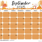 September 2025 Calendar (52 Free Pdf Printables) For Sept 2025 Calendar Printable