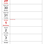 Weekly Calendars 2025 For Pdf   12 Free Printable Templates Throughout Free Printable Weekly Calendar 2025