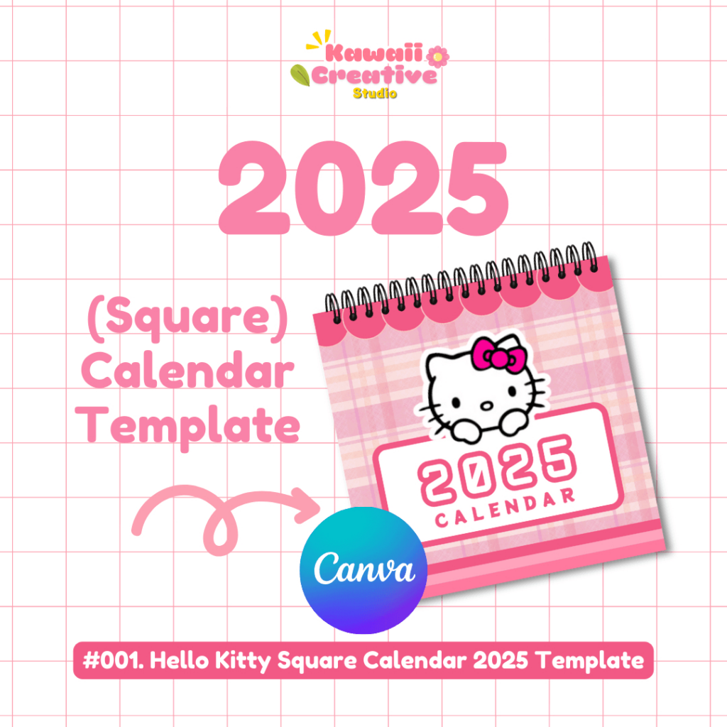 001. Hello Kitty 2025 Calendar (Square)Undefined   Raket.ph For Hello Kitty Calendar 2025 Printable