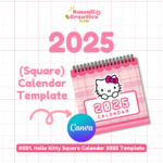 001. Hello Kitty 2025 Calendar (Square)Undefined   Raket.ph Inside Printable Hello Kitty Calendar 2025