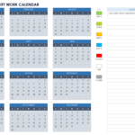 15 Free 2025 Monthly Calendar Templates | Smartsheet Intended For 2025 Shift Calendar Printable