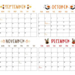 2022 4 Month Calendars   20 Free Printables | Printabulls Intended For Printable Calendar 4 Months Per Page 2025