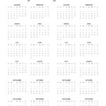 2024 2025 Two Year Calendars   10 Free Printables | Printabulls Within Free Printable Summer Calendar 2025