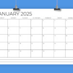 2025 11X17 Calendar Templaterunning With Foxes | Thehungryjpeg For 11X17 2025 Calendar Printable