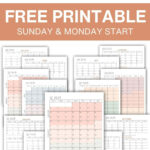 2025 3 Month Quarterly Calendar Printables   Free   Hey, Donna! For 2025 3 Month Calendar Printable