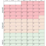 2025 3 Month Quarterly Calendar Printables   Free   Hey, Donna! For 2025 Quarterly Calendar Printable Free