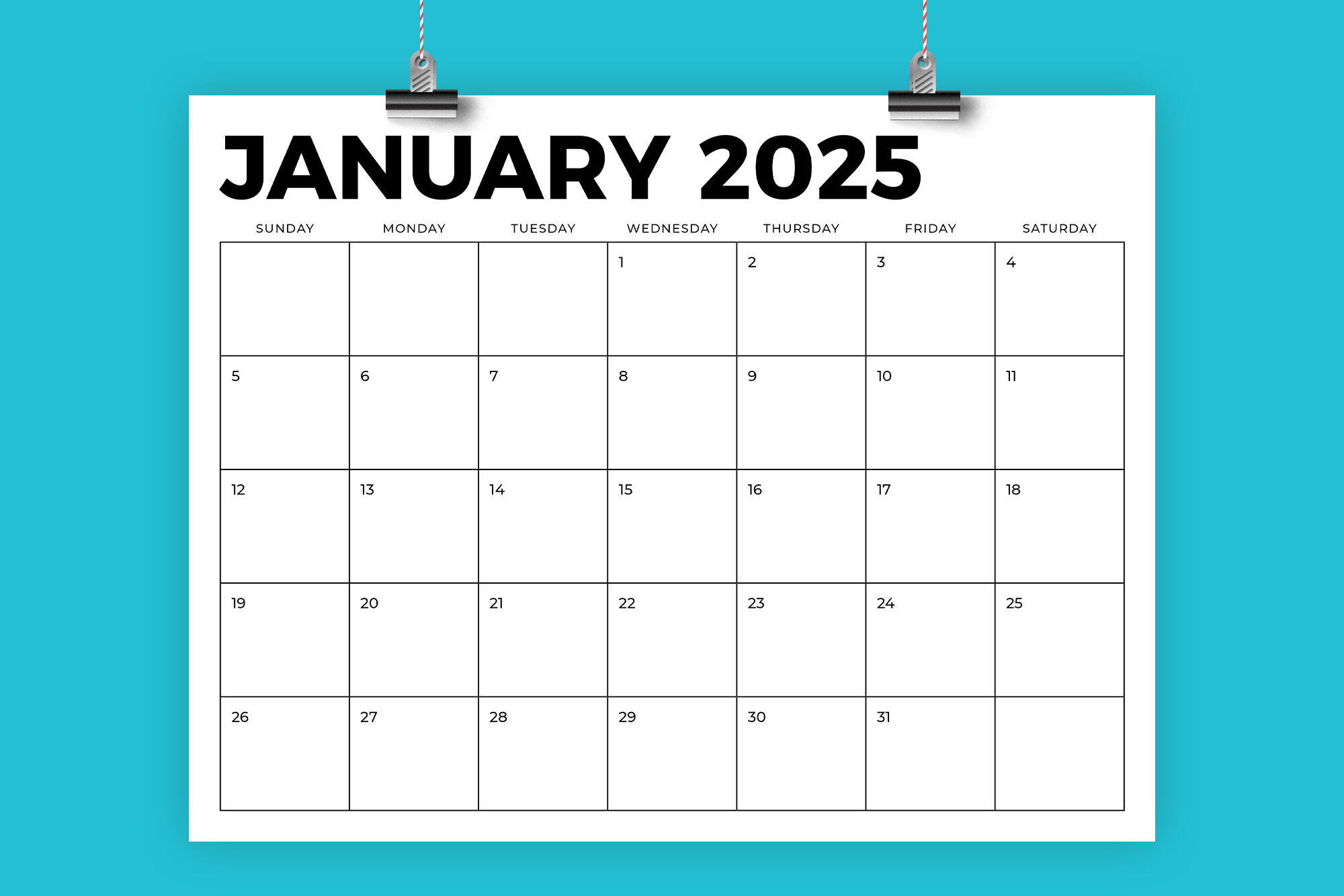 2025 8.5 X 11 Inch Calendar Templaterunning With Foxes for 2025 Calendar 8 5 X 11 Printable Free