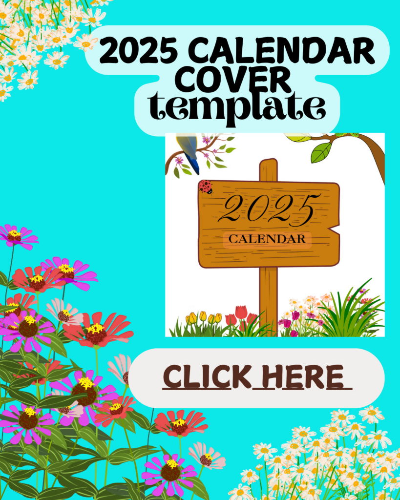 2025 Calendar Cover Template Designsmileowayz 20   Raket.ph With Regard To 2025 Calendar Cover Printable