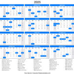 2025 Calendar For Time And Date Printable Calendar 2025