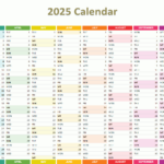 2025 Calendar In 2025 Google Calendar Printable