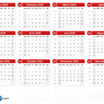 2025 Calendar In Printable Calendar 2025 With Week Numbers