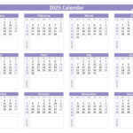 2025 Calendar With Week Numbers For 2025 Calendar Printable With Notes