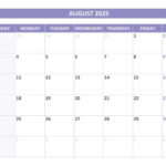 2025 Calendar With Week Numbers (Us And Iso Week Numbers) Throughout Blank August 2025 Calendar Printable