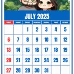 2025 Commercial Calendar, Personalized And Ready To Print. In Printable Custom Calendar 2025