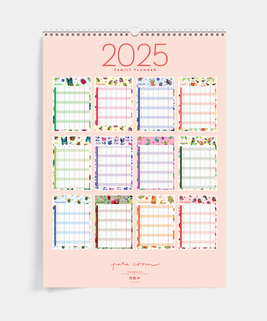 2025 Family Planner In Printable Family Calendar 2025