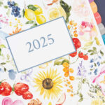 2025 Free Printable Calendar With Planner Pages   On Sutton Place For Free Floral Printable Calendar 2025