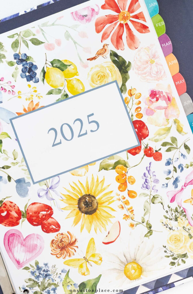 2025 Free Printable Calendar With Planner Pages   On Sutton Place For Free Floral Printable Calendar 2025