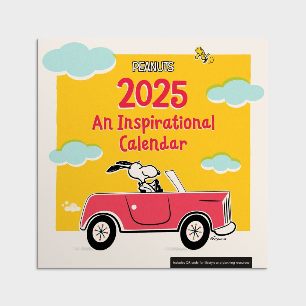 2025 Peanuts Inspirational Wall Calendar | Dayspring For Free Printable Snoopy Calendar 2025