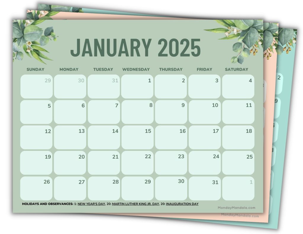 2025 Printable Calendars (56 Free Pdf Printables) pertaining to Funny Printable Calendar 2025