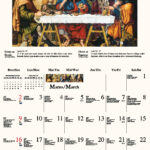 2025 Promotional Calendar | Catholic Art Bilingual | Low As 65¢ Pertaining To Lent Calendar 2025 Printable