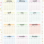 2025 Year Calendars   70 Best Printables   World Of Printables For Cute Printable 2025 Calendar