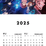 Anime Calendarmeliodassin015   Raket.ph Regarding Anime Calendar 2025 Printable