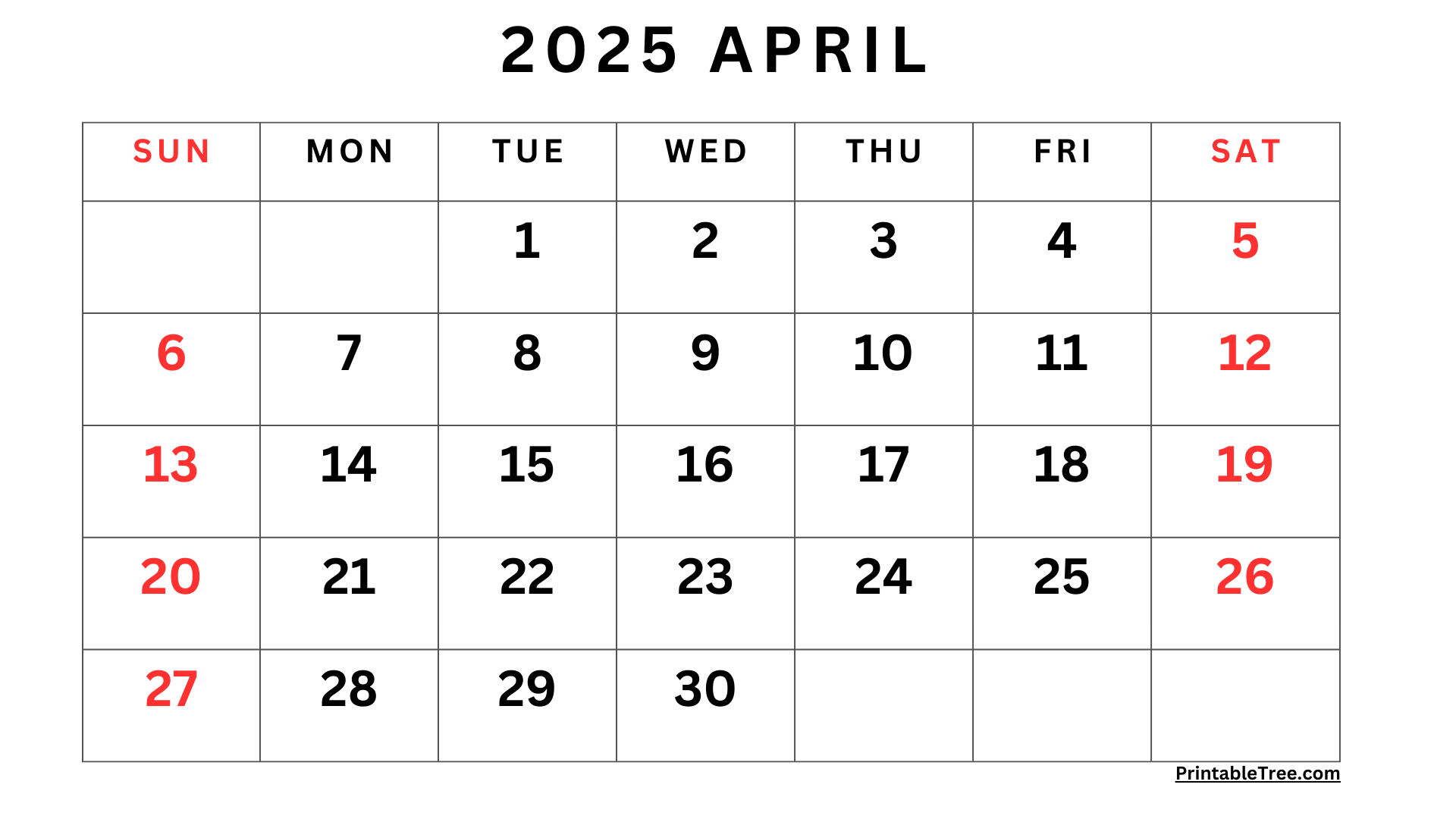 April 2025 Calendar Printable Pdf Template With Holidays inside Printable Calendar April 2025 To March 2025