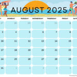 August 2025 Calendar (52 Free Pdf Printables) Throughout August 2025 Calendar Printable With Holidays