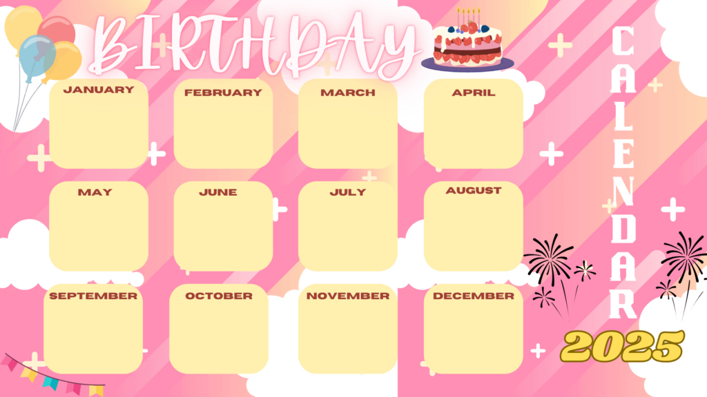 Birthday Calendar 2025Jasminpizon4   Raket.ph Inside Birthday Calendar 2025 Printable