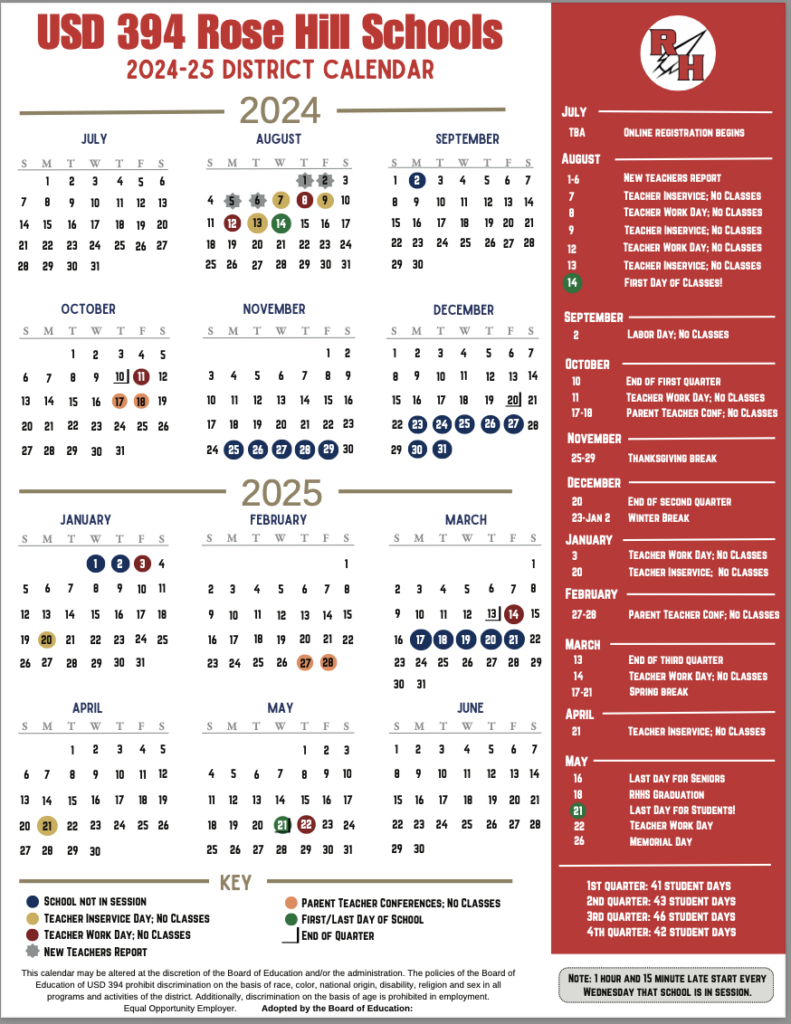 Board Approves 2024 2025 School Calendar – Rocket Productions Regarding Ball State Calendar 2024   2025 Printable