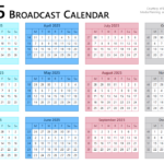 Broadcast Calendar 2025 – Free Downloads – Customizable Inside 2025 Broadcast Calendar Printable