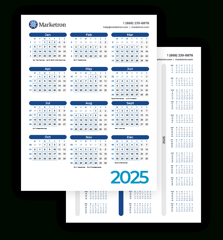 Broadcast Calendars | Marketron in 2025 Broadcast Calendar Printable