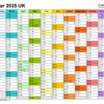 Calendar 2025 (Uk)   Free Printable Pdf Templates For Planning Calendar 2025 Printable