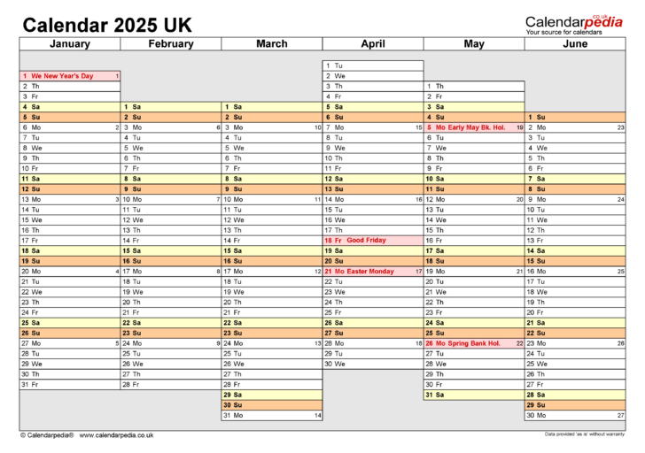 Free Printable Planning Calendar 2025