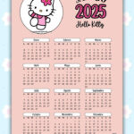 Calendario 2025 Hello Kitty For Printable Calendar 2025 Hello Kitty