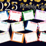 Cute 2025 Free Printable Monthly Calendars   Cassie Smallwood In Mini 2025 Calendar Printable