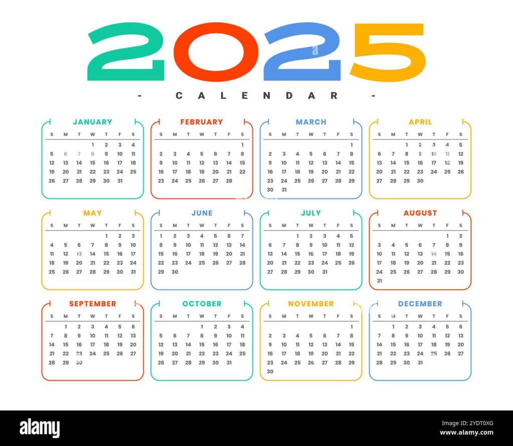 English Calendar Hi Res Stock Photography And Images   Page 2   Alamy Inside Avon Campaign Calendar 2025 Printable