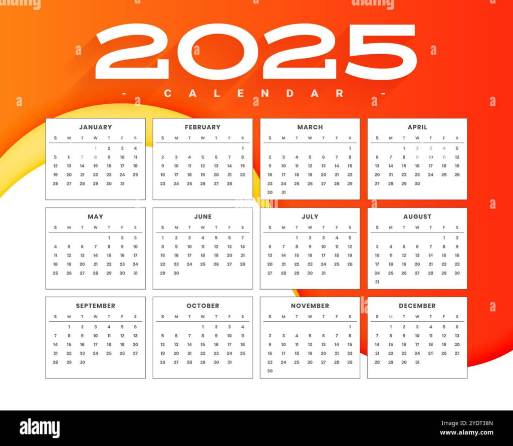 English Calendar Hi Res Stock Photography And Images   Page 2   Alamy Regarding Avon Campaign Calendar 2025 Printable