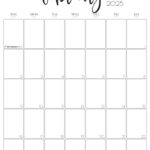 February 2025 Calendar   20 Cute & Free Printables | Saturdaygift Inside February 2025 Calendar Printable Vertical