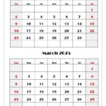 February And March 2025 Calendar Printable | Two Months Calendar Intended For Printable February And March 2025 Calendar