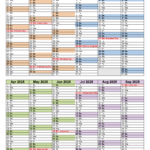 Fiscal Calendars 2025   Free Printable Word Templates With Fiscal Calendar 2025 Printable