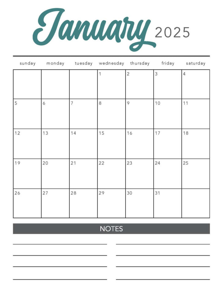 Google Calendar 2025 Printable Free